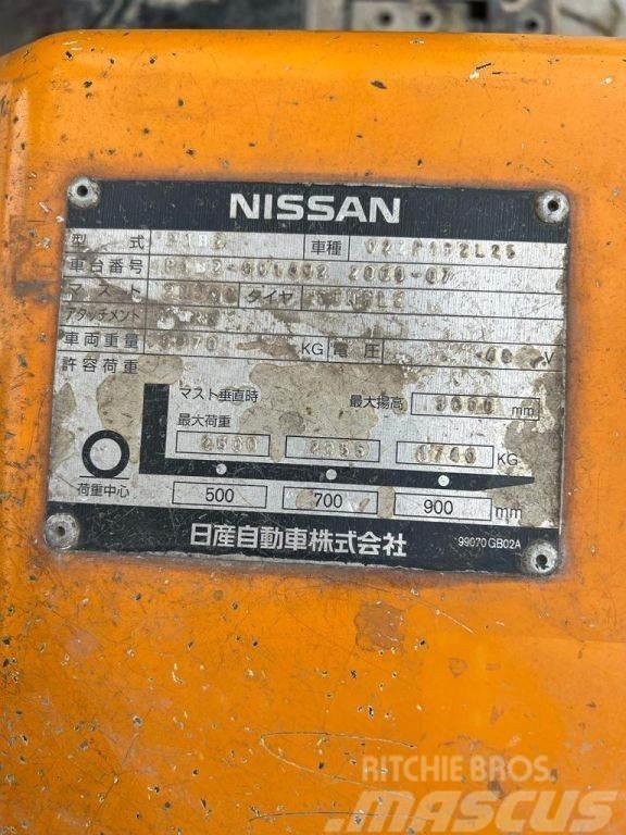 Nissan Duplex, 2.500KG, 4.926hrs!!, no charger 02ZP1B2L25 Elektromos targoncák