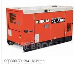 Kubota Brand new GROUPE ÉLECTROGÈNE EPS83DE Dízel áramfejlesztők