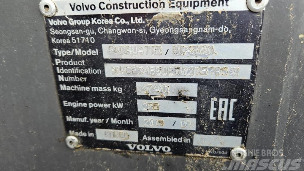Volvo EC 480 D L Lánctalpas kotrók