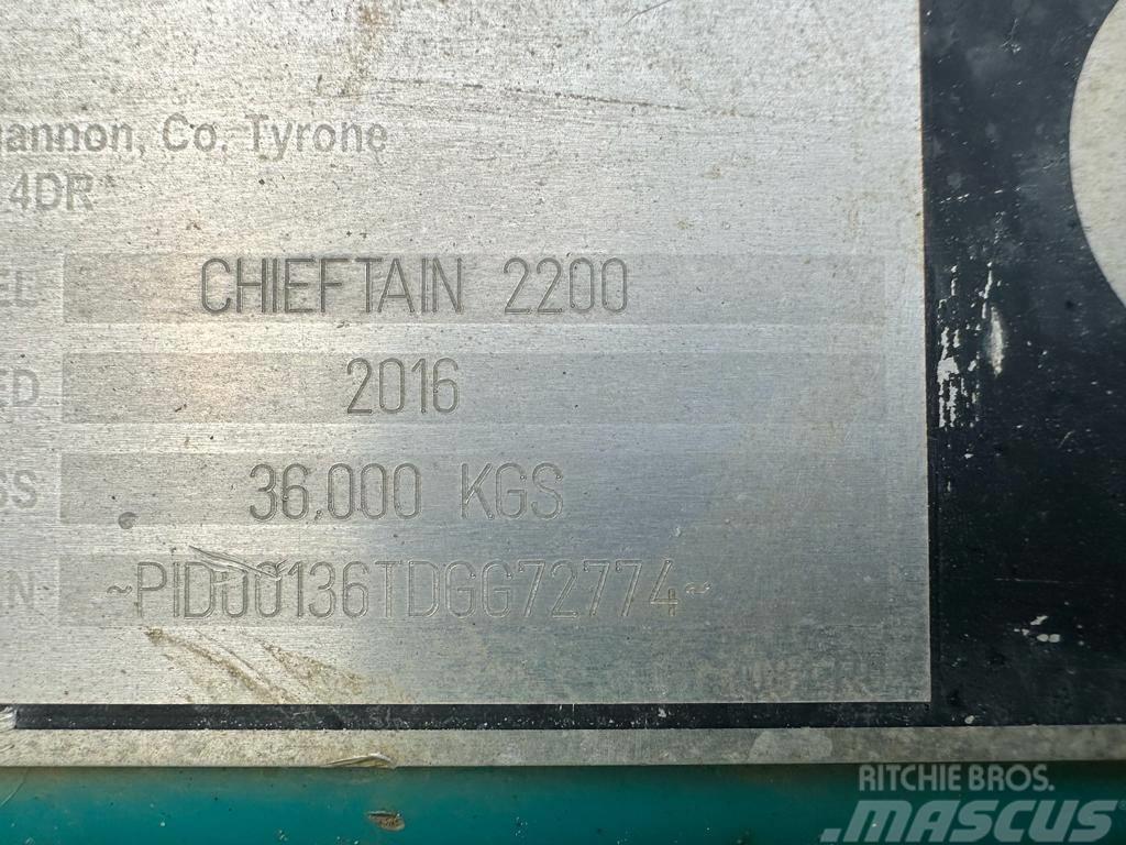 PowerScreen Chieftain 2200 Mobil szűrők