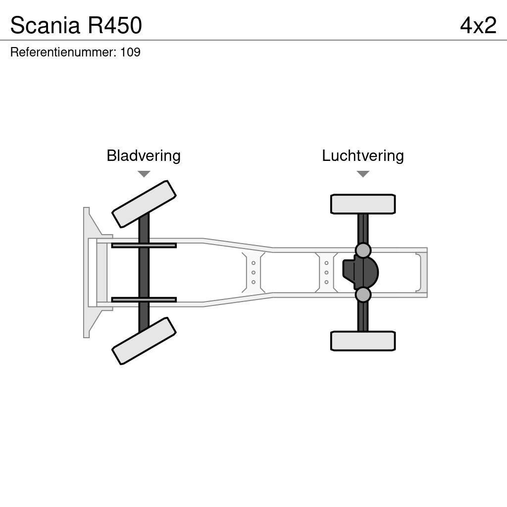 Scania R450 Nyergesvontatók