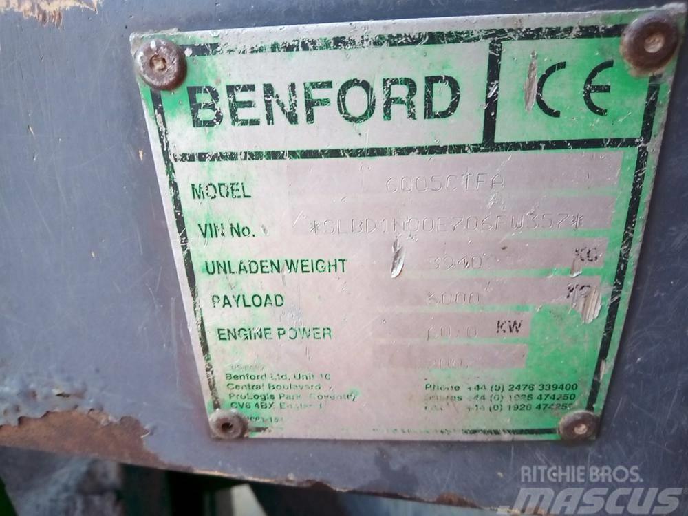 Benford Terex 6T derékcsuklós dömper Csuklósdömperek