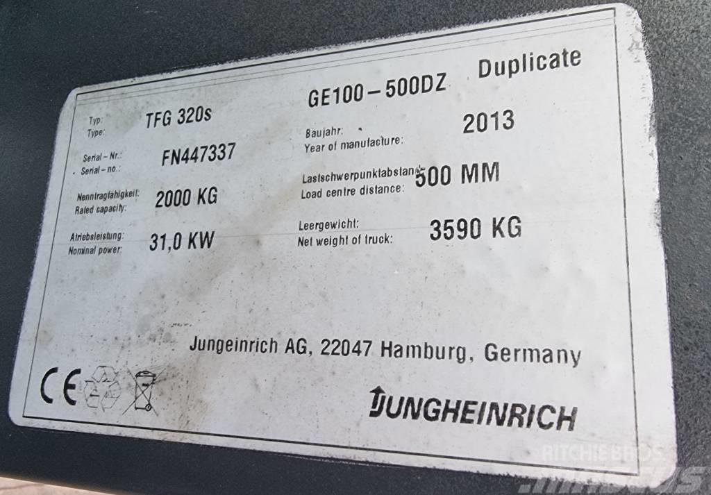 Jungheinrich TFG 320s Gázüzemű targoncák