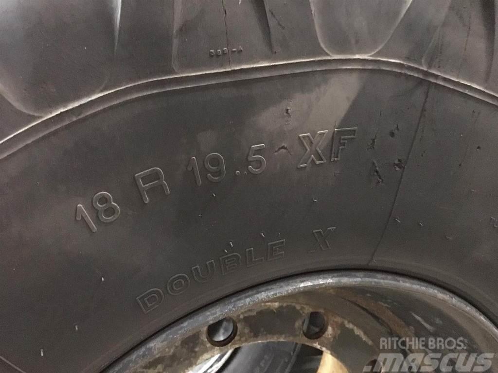 JCB 18 R 19.5 XF tyres Gumiabroncsok, kerekek és felnik