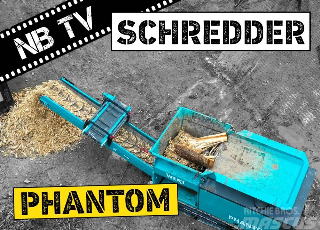 WERT Phantom Brechanlage | Multifix-Schredder Irat megsemmisítők