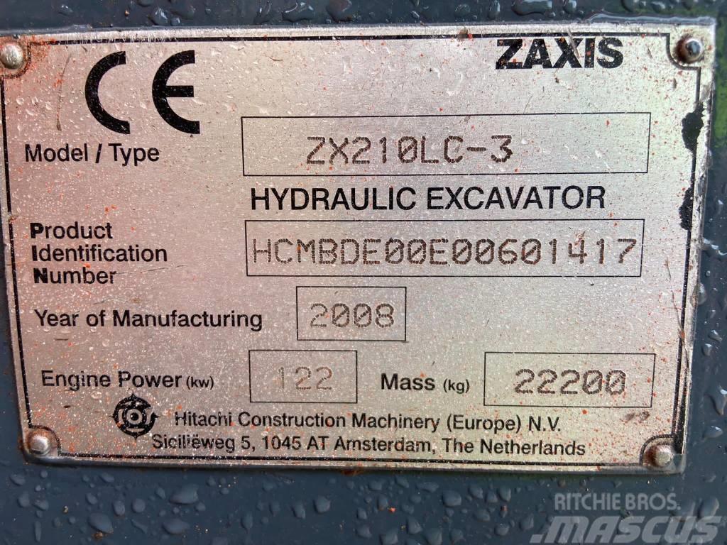 Hitachi ZX 210 LC-3 Lánctalpas kotrók