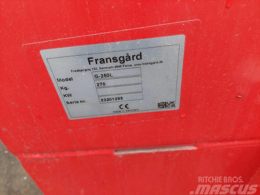 Fransgård 6 250l Sípálya kezelő gépek