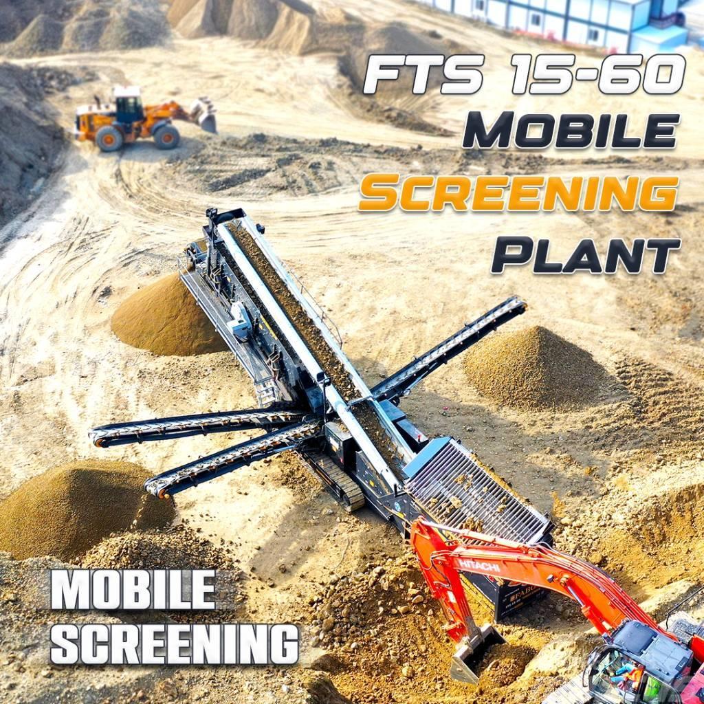 Fabo FTS 15-60 MOBILE SCREENING PLANT Osztályozó berendezések