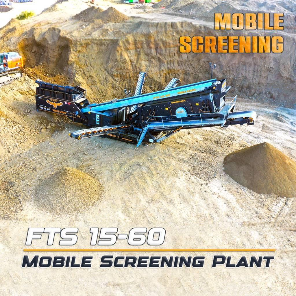 Fabo FTS 15-60 MOBILE SCREENING PLANT Osztályozó berendezések