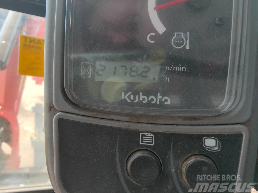 Kubota KX 016-4 Mini kotrók < 7t