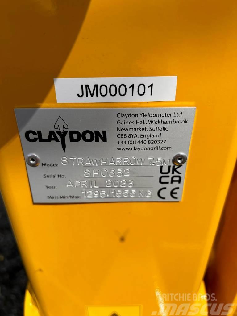Claydon 7.5m Straw Harrow Borona