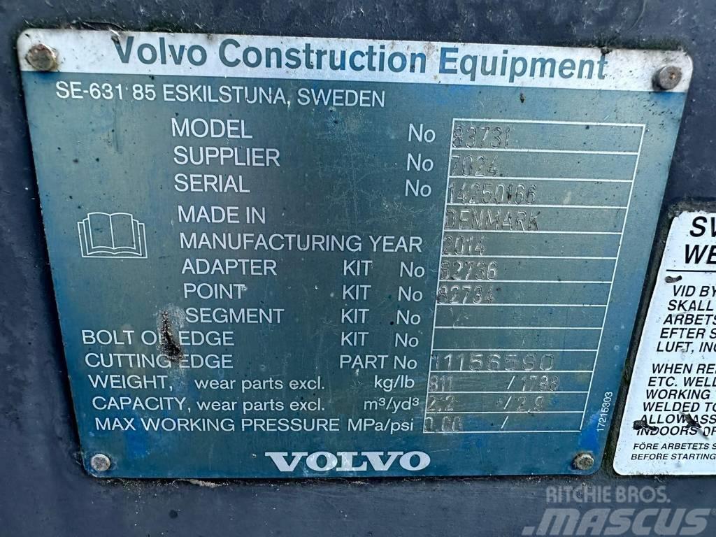 Volvo Bucket 2500mm Kanalak