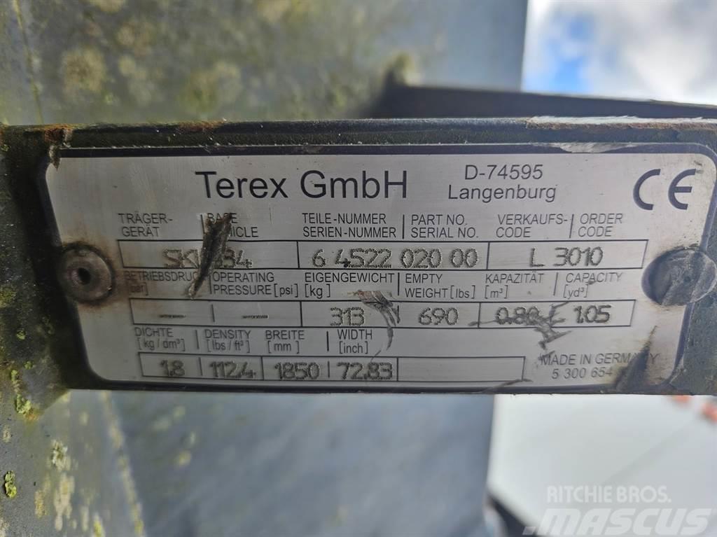 Terex TL80/SKL834-6452202000-1,85 mtr-Bucket/Schaufel Kanalak