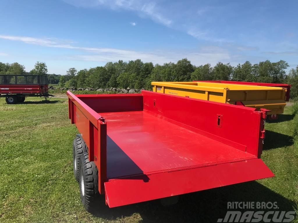 Waldung 7 ton för traktorgrävare extrautrustad Billenő pótkocsik