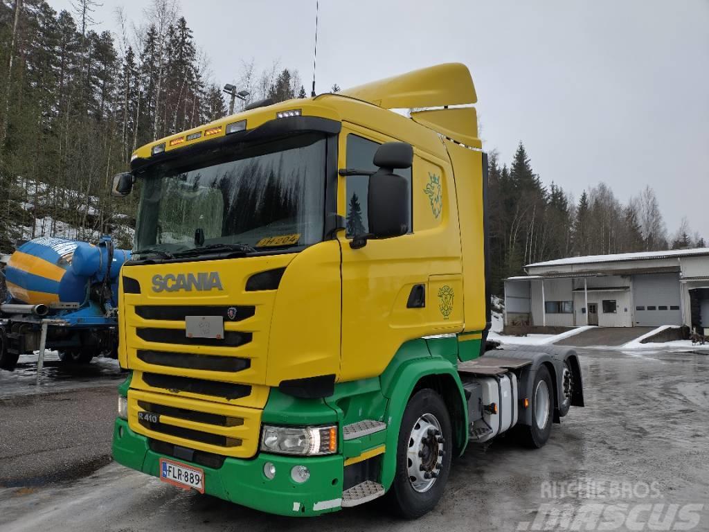 Scania R410 6x2 hydrauliikka, ADR,Euro6 Nyergesvontatók