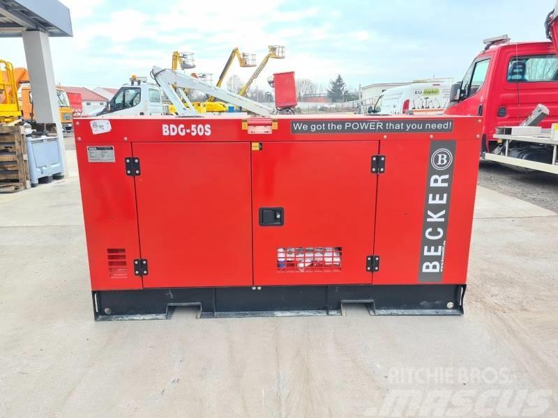 Becker BDG 50S - Generator Set Dízel áramfejlesztők