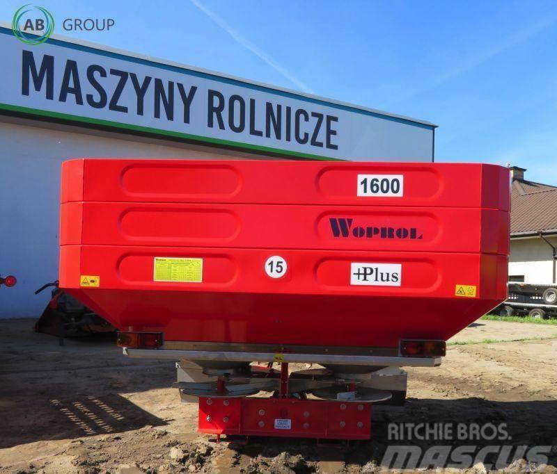 Woprol rozsiewacz nawozów JUNIOR II PLUS 1600, 1600 l Műtrágyaszórók