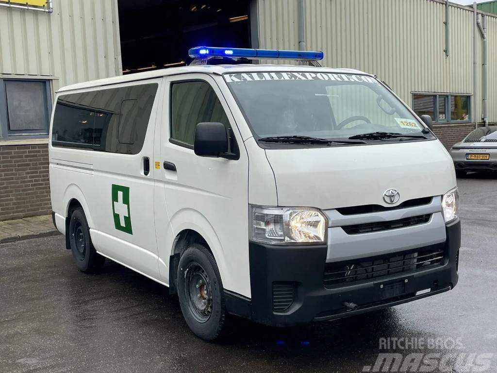 Toyota HiAce Ambulance Unused New Mentőautók