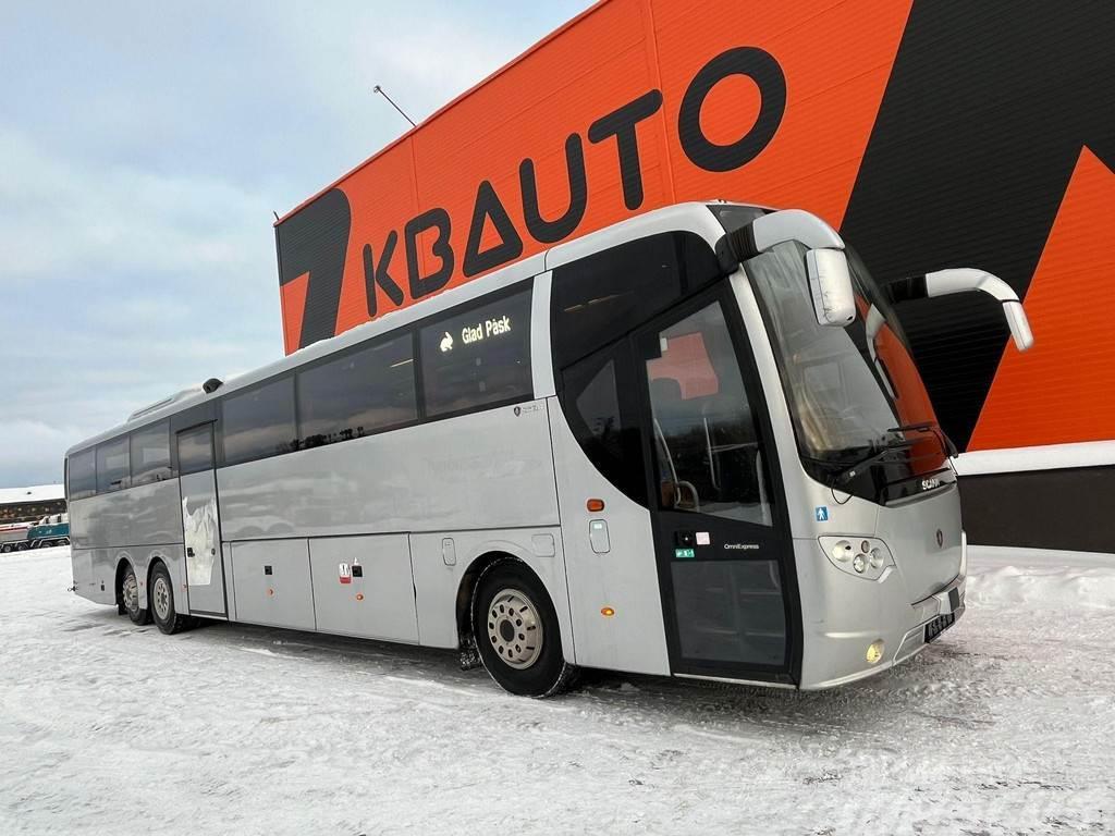 Scania K 360 6x2 Omniexpress EURO 6 ! / 62 + 1 SEATS / AC Távolsági buszok