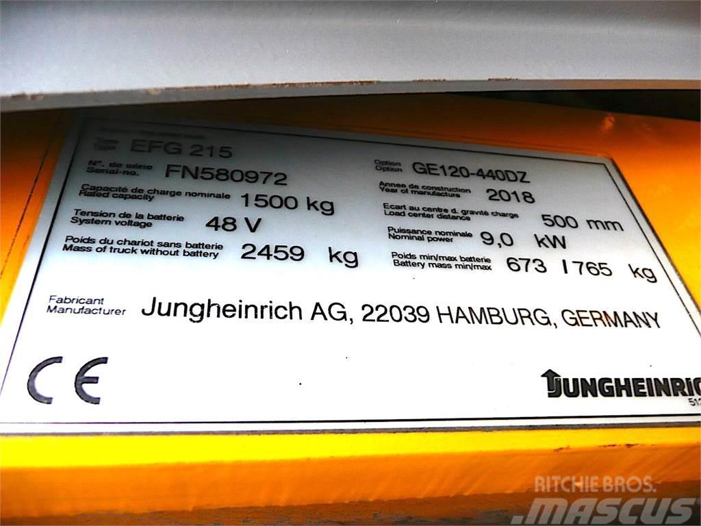 Jungheinrich EFG 215 440 DZ Elektromos targoncák