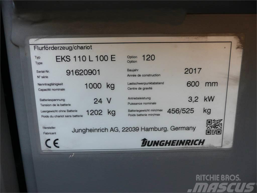 Jungheinrich EKS 110L 100E Komissiózó magas emelésű targonca