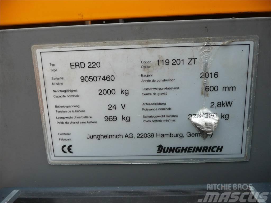 Jungheinrich ERD 220 201 ZT LI-ION Elektromos gyalogkíséretű targoncák