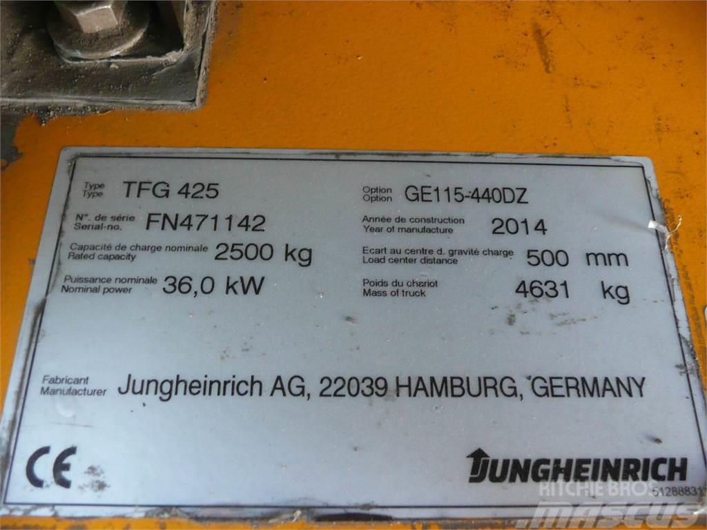 Jungheinrich TFG 425 440 DZ Gázüzemű targoncák