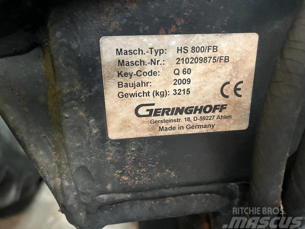 Geringhoff HS 800/FB Kombájn adapterek
