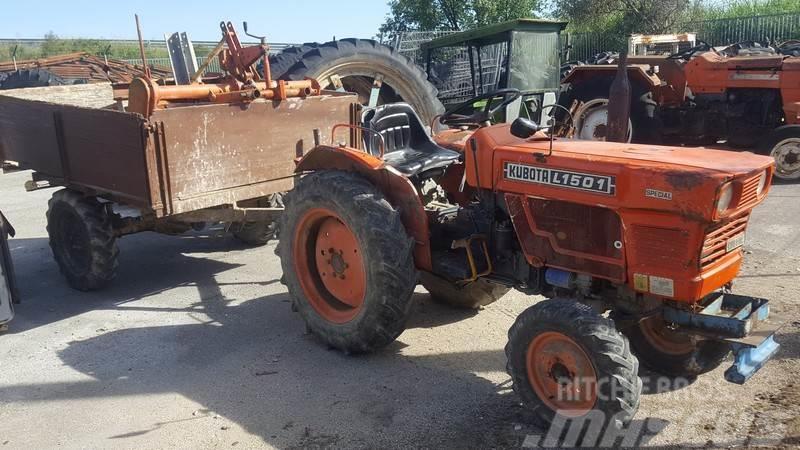  Tractor Kubota L1501 + Reboque + Charrua + Freze Traktorok