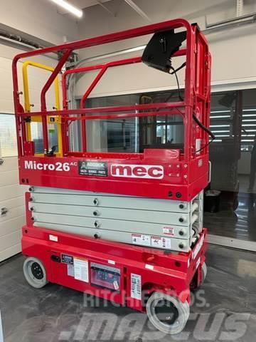 MEC Micro26 AC Electric Scissor Lift Ollós emelők