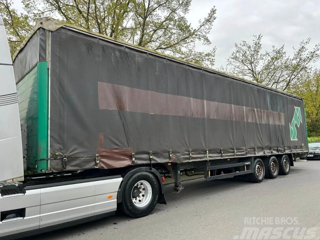 Schmitz Cargobull Edscha /3 x Achsen SAF Elhúzható ponyvás félpótkocsik