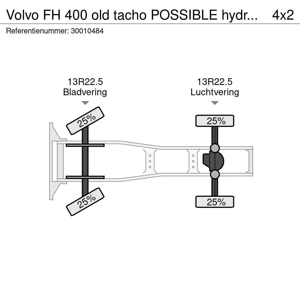Volvo FH 400 old tacho POSSIBLE hydraulic Nyergesvontatók
