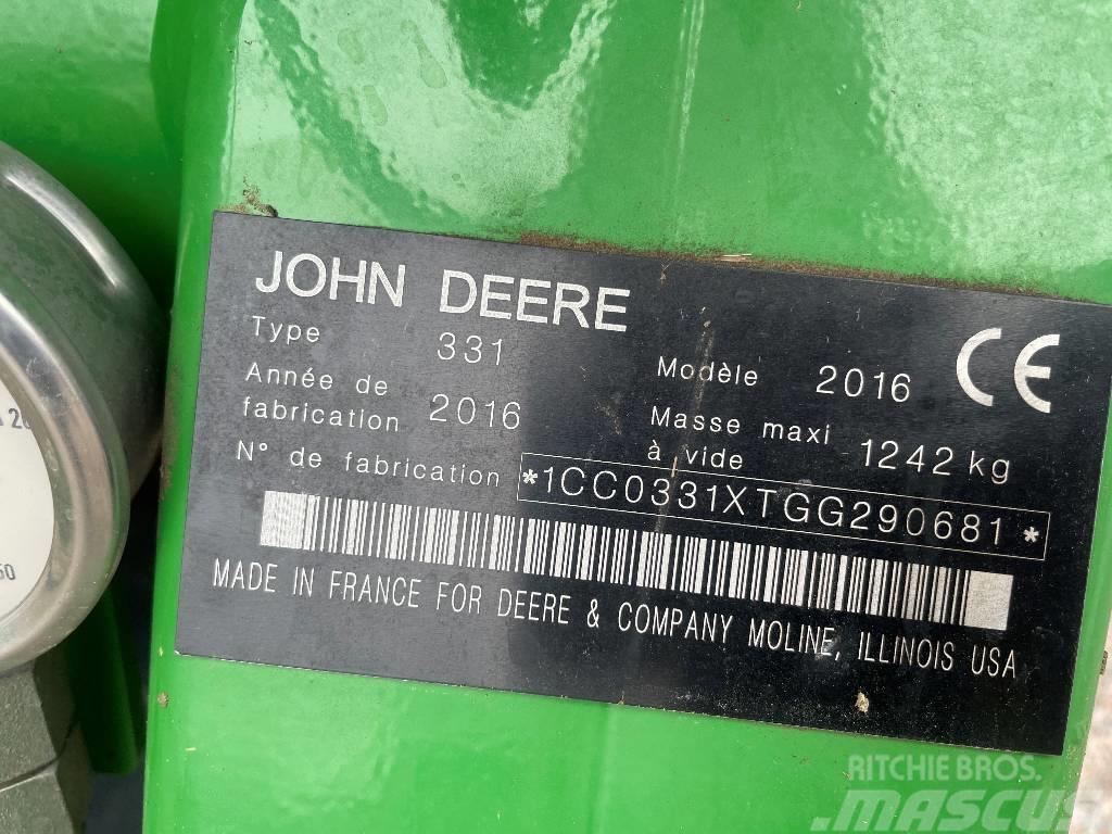 John Deere 331 Dismantled: only spare parts Öntöző Kaszák