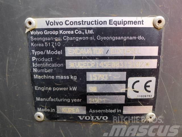 Volvo ECR145E Lánctalpas kotrók