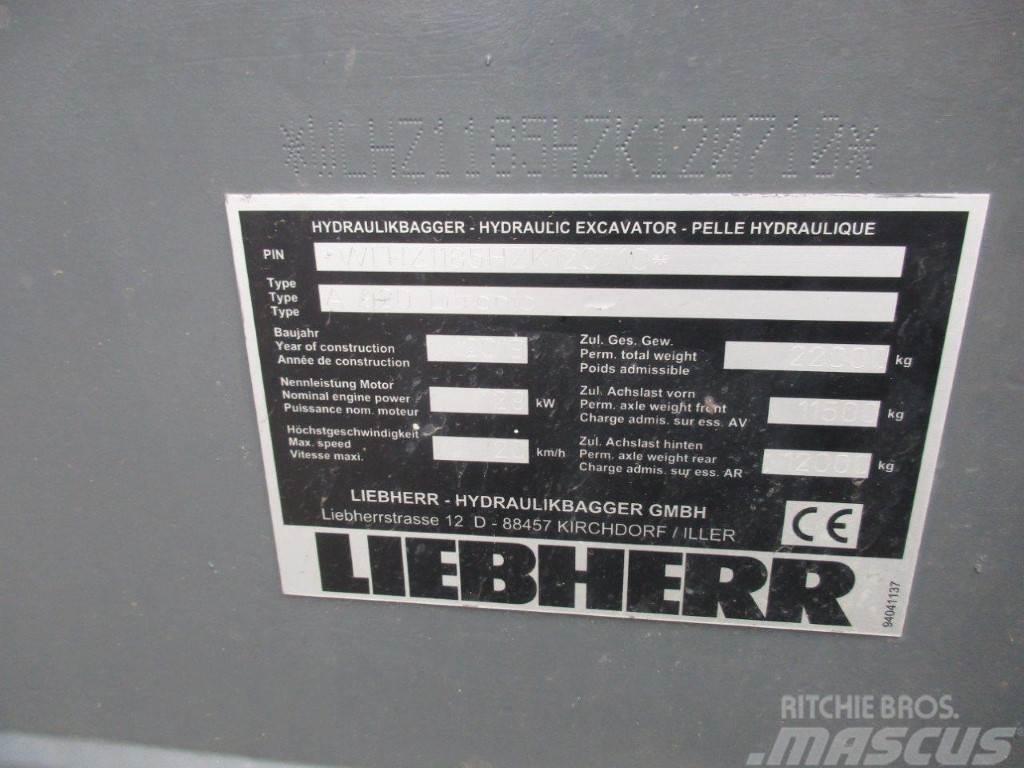 Liebherr A 920 Litronic Gumikerekes kotrók