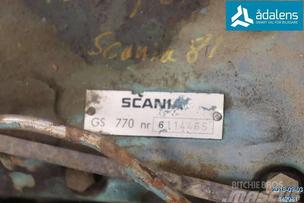 Scania GS770 Hajtóművek
