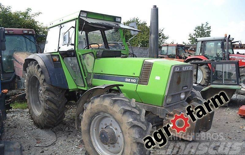 Deutz-Fahr spare parts DX 110 120 skrzynia silnik kabina most Egyéb traktor tartozékok