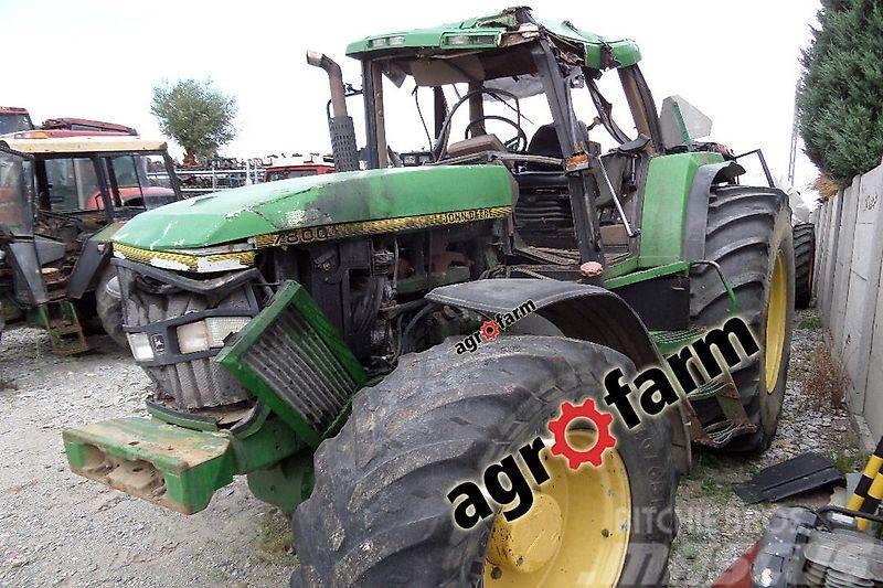 John Deere 7800 7700 7600 powershift parts, ersatzteile, częś Egyéb traktor tartozékok