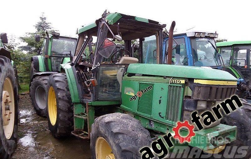 John Deere spare parts 6110 6210 skrzynia silnik kabina most  Egyéb traktor tartozékok
