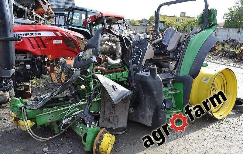 John Deere spare parts 6155 M 6170 skrzynia silnik kabina mos Egyéb traktor tartozékok