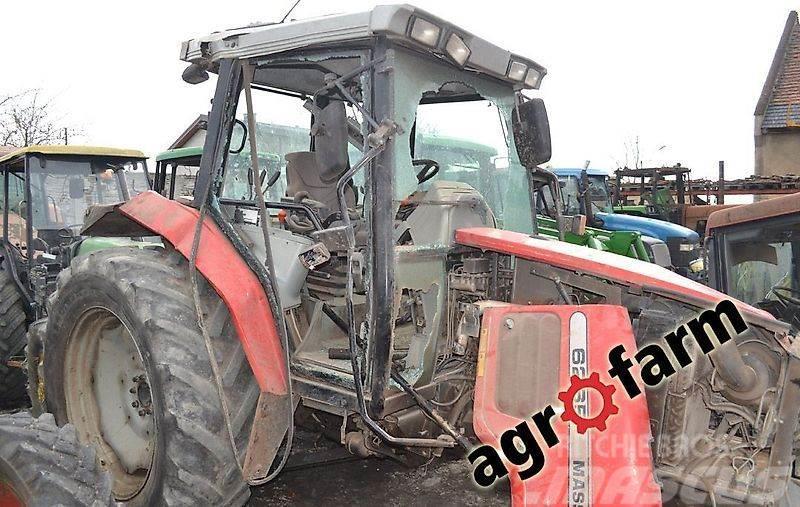 Massey Ferguson spare parts części używane silnik skrzynia oś for  Egyéb traktor tartozékok