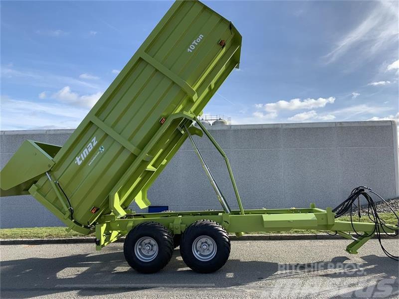 Tinaz 10 tons bagtipvogn med hydr. bagklap Billenő Mezőgazdasági pótkocsik