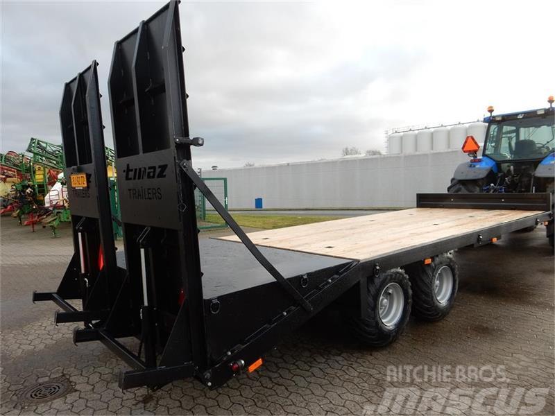 Tinaz 12 tons maskintrailer - halmvogn Mezőgazdasági Általános célú pótkocsik
