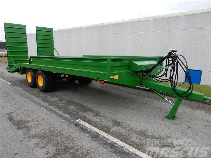 Tinaz 12 tons maskintrailer med 30 cm sider Mezőgazdasági Általános célú pótkocsik