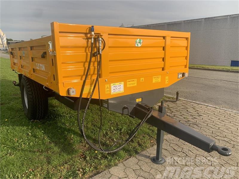 Tinaz 3,5 tons bagtipvogn Gul Billenő Mezőgazdasági pótkocsik