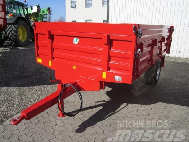 Tinaz 3,5 tons bagtipvogn med 25 cm sider Billenő Mezőgazdasági pótkocsik