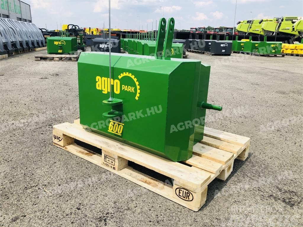  600 kg front hitch weight, in green color Orr súlyok