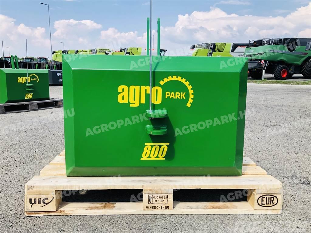  800 kg front hitch weight, in green color Orr súlyok
