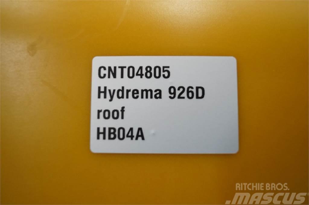 Hydrema 926D Vezetőfülke és belső tartozékok