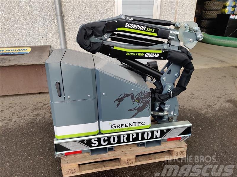 Greentec Scorpion 330-4 S PÅ LAGER - OMGÅENDE LEVERING Lombvágó gépek